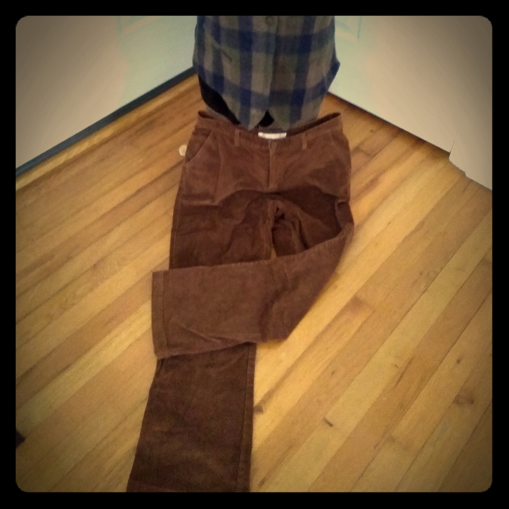 Corduroy Brown Pants